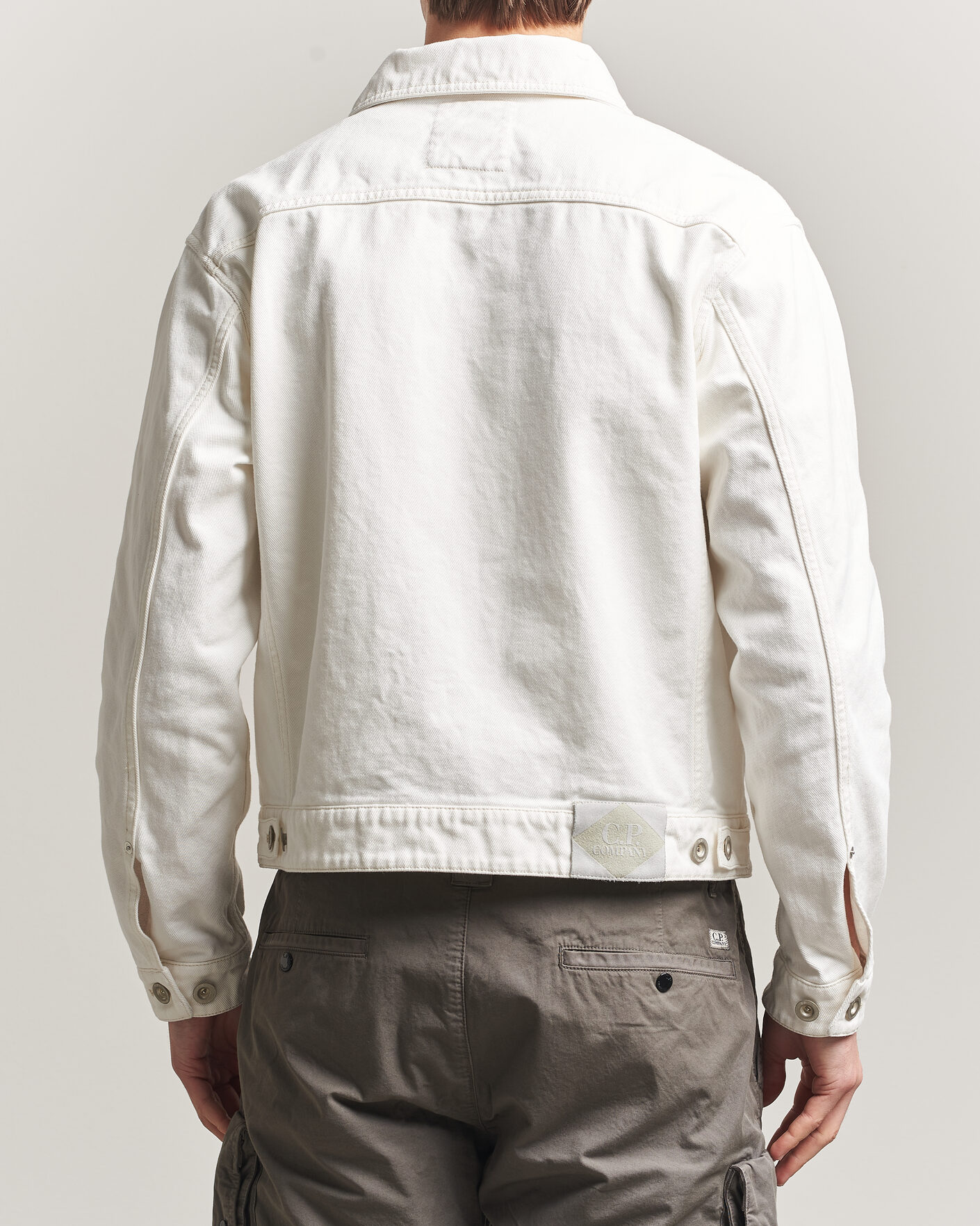 Herren | Jacken | C.P. Company | Bull Denim 10oz Jeans Jacket White
