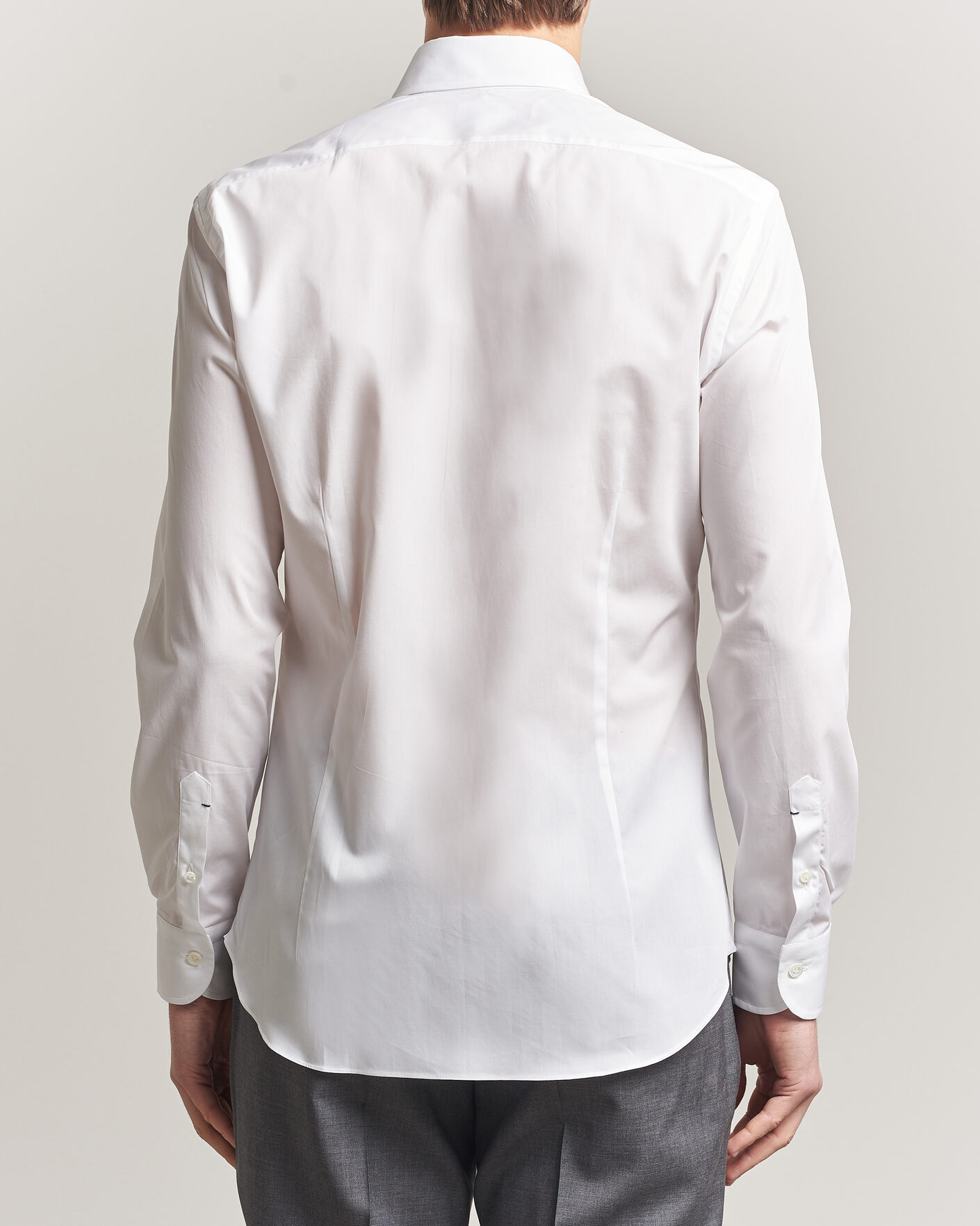Herren | Hemden | Mazzarelli | Soft Cotton Button Down Shirt White