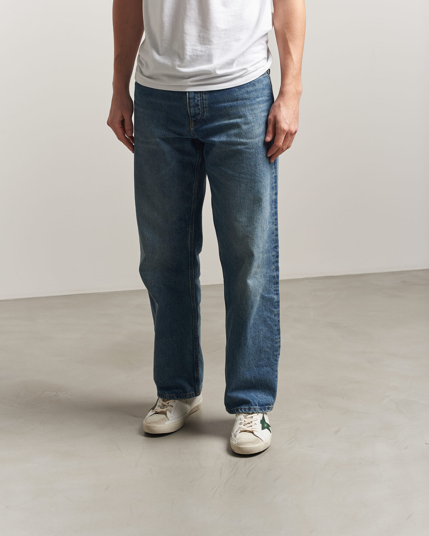 Herren | Sneaker | Golden Goose | Super-Star Sneakers White/Green