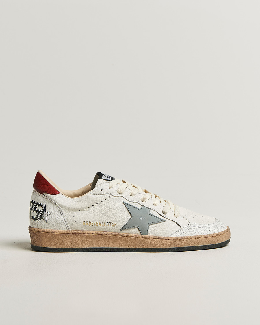 Herren | Sneaker | Golden Goose | Ball Star Sneakers White/Red