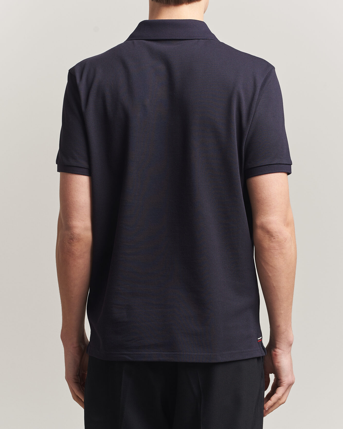 Herren | Poloshirts | Moncler | Tricolore Logo Polo Navy