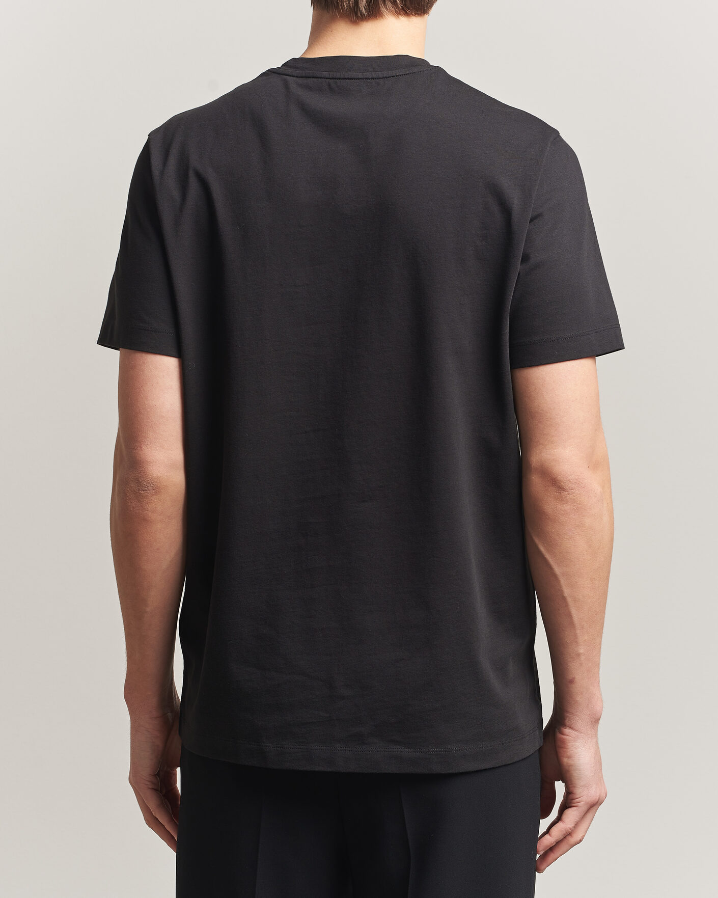 Herren | T-Shirts | Moncler | Lettering Logo T-Shirt Black