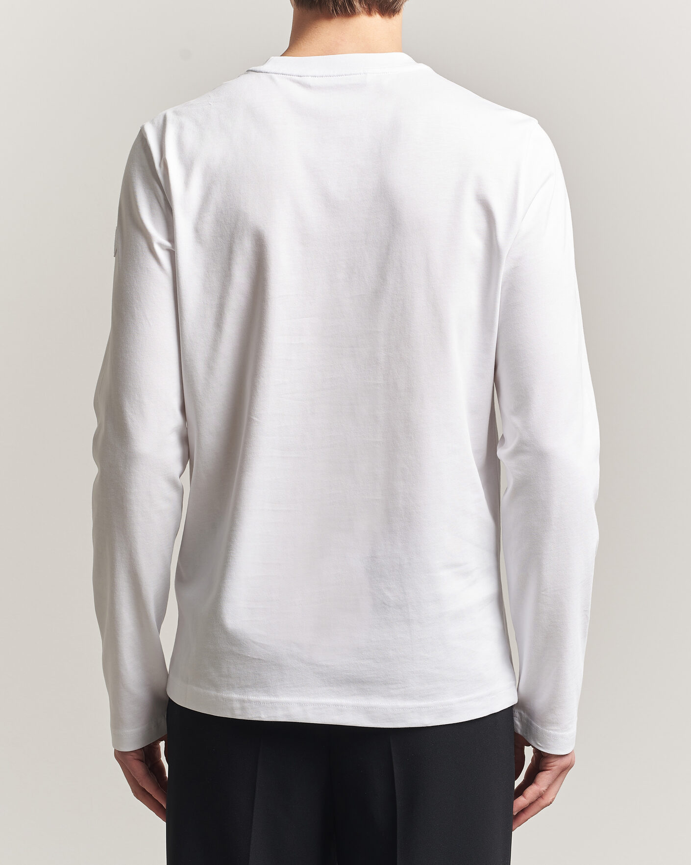 Herren | T-Shirts | Moncler | Graphic Long Sleeve T-Shirt White