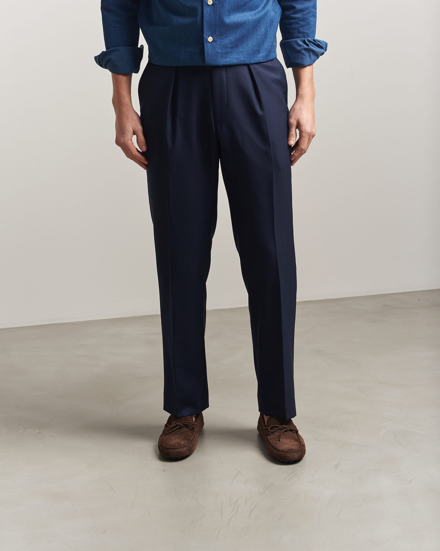 Herren | Mokassin | Tod's | Lacetto Gommino Carshoe Dark Brown Suede