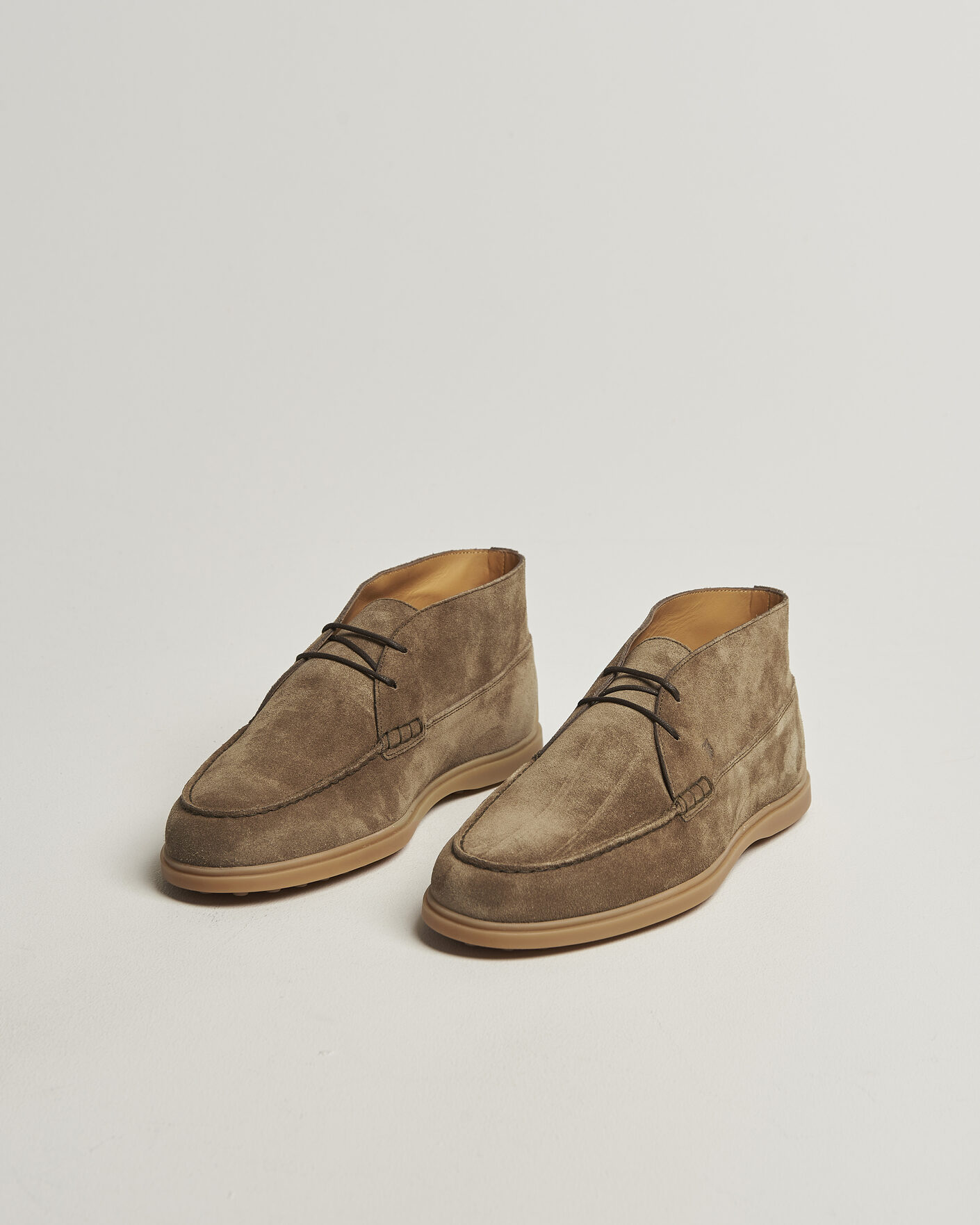 Herren | Boots | Tod's | Gomma Leggera Chukka Boots Beige Suede