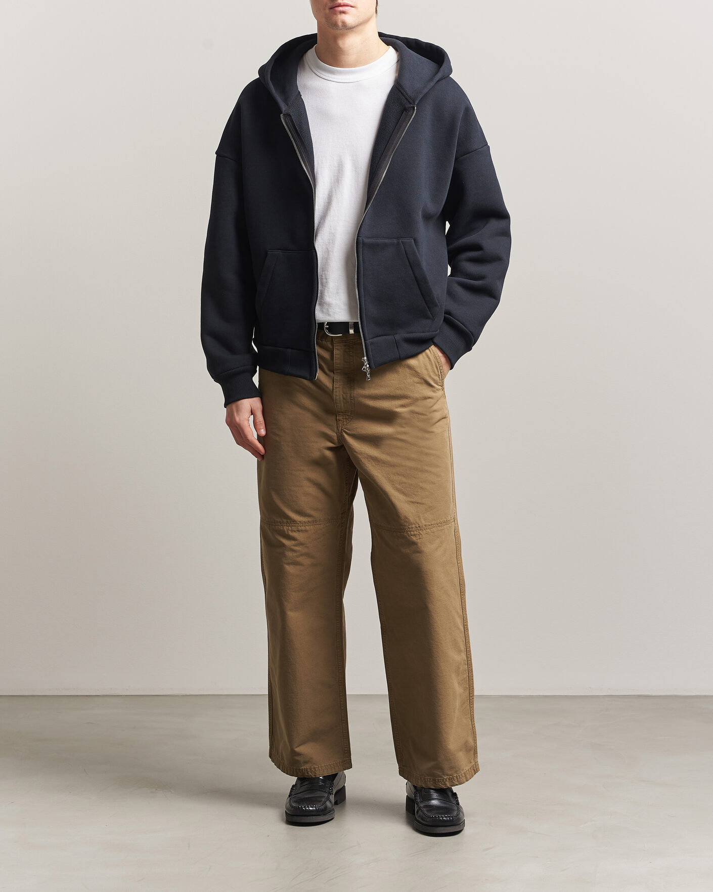 Herren | Hosen | Jeanerica | Genua Pilé Workwear Trousers Green