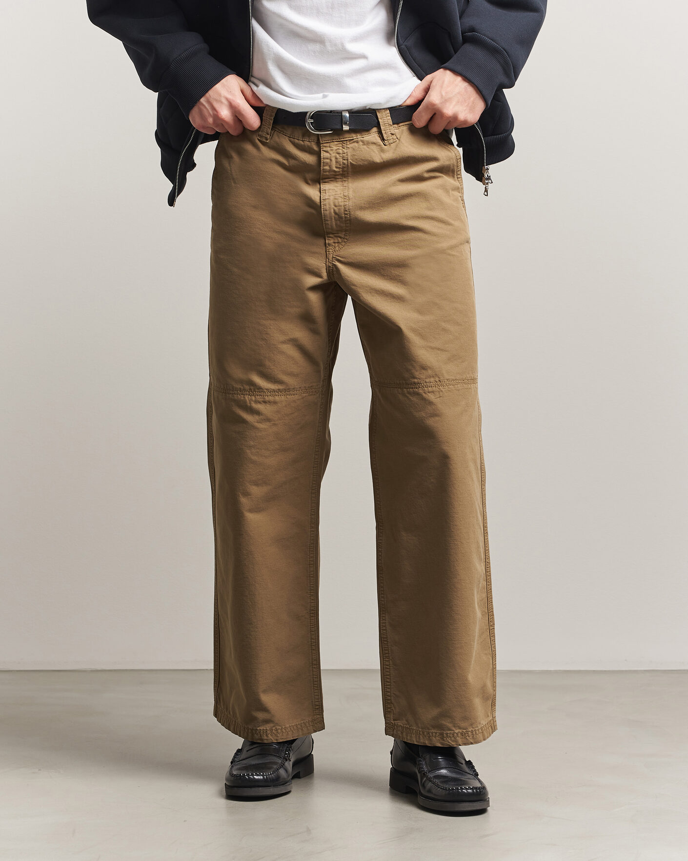 Herren | Hosen | Jeanerica | Genua Pilé Workwear Trousers Green
