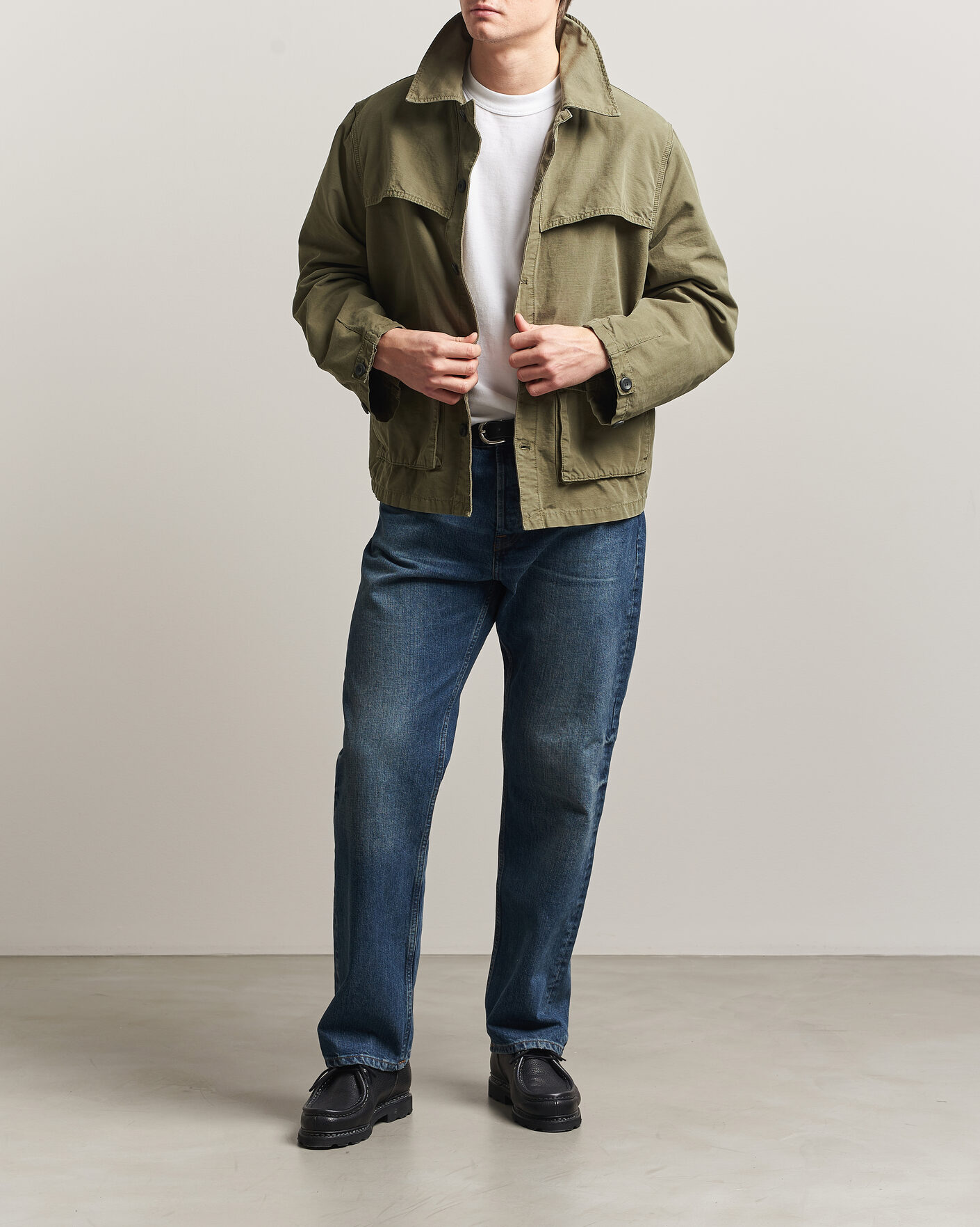 Herren | Jacken | Jeanerica | Wilde Shirt Jacket Green