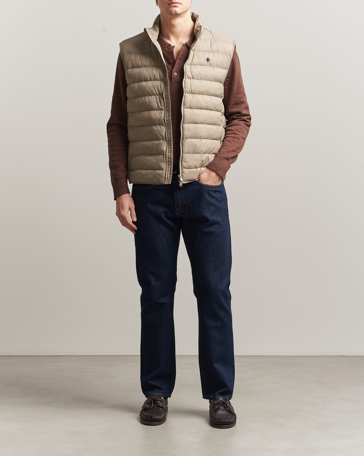Herren | Westen | Morris | Norfolk Liner Vest Khaki