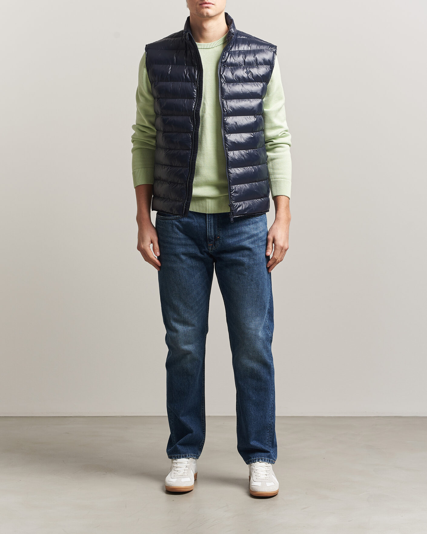 Herren | Westen | Morris | Norfolk Liner Vest Glossy Navy