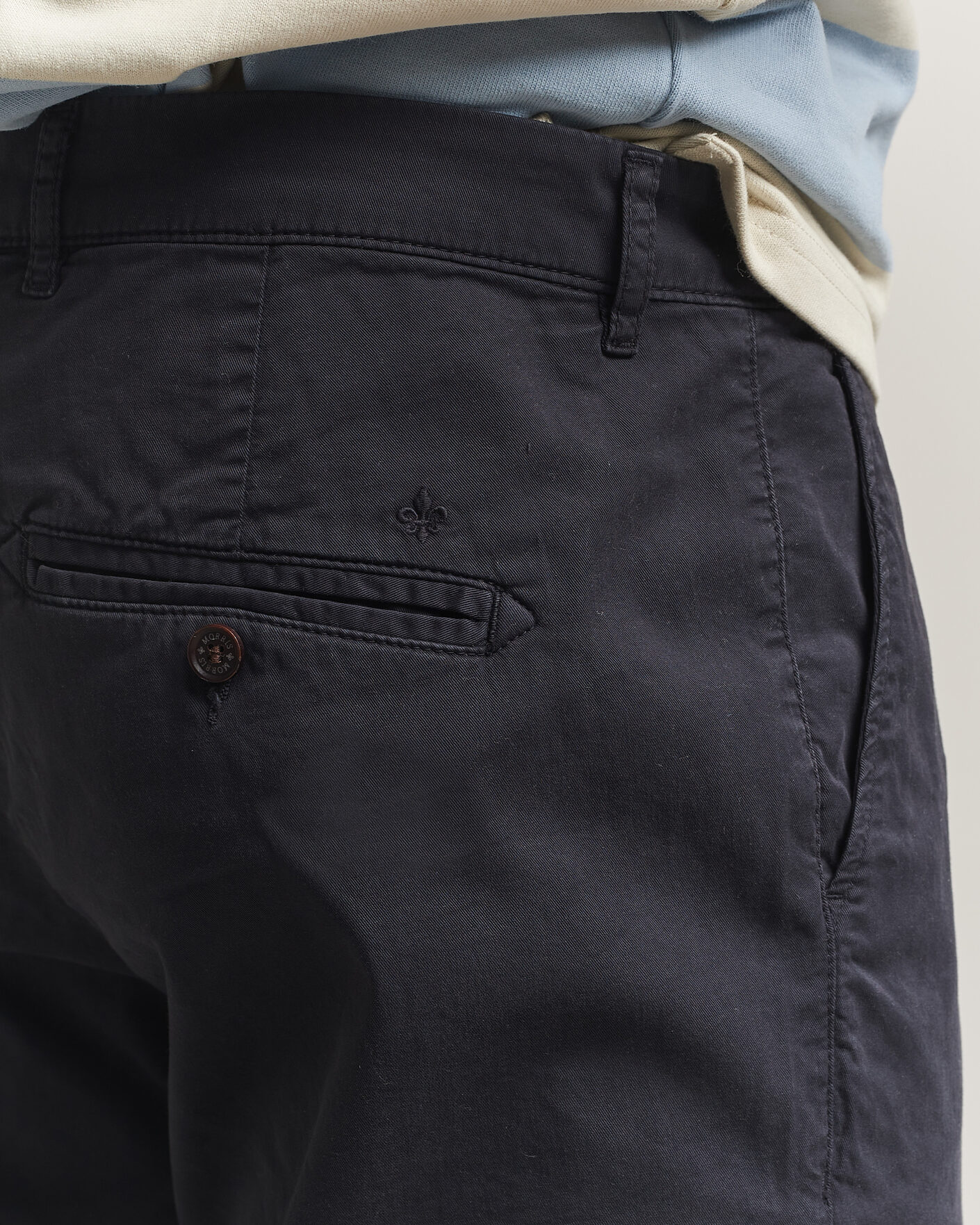 Herren | Hosen | Morris | Jeffrey Summer Chinos Dark Blue