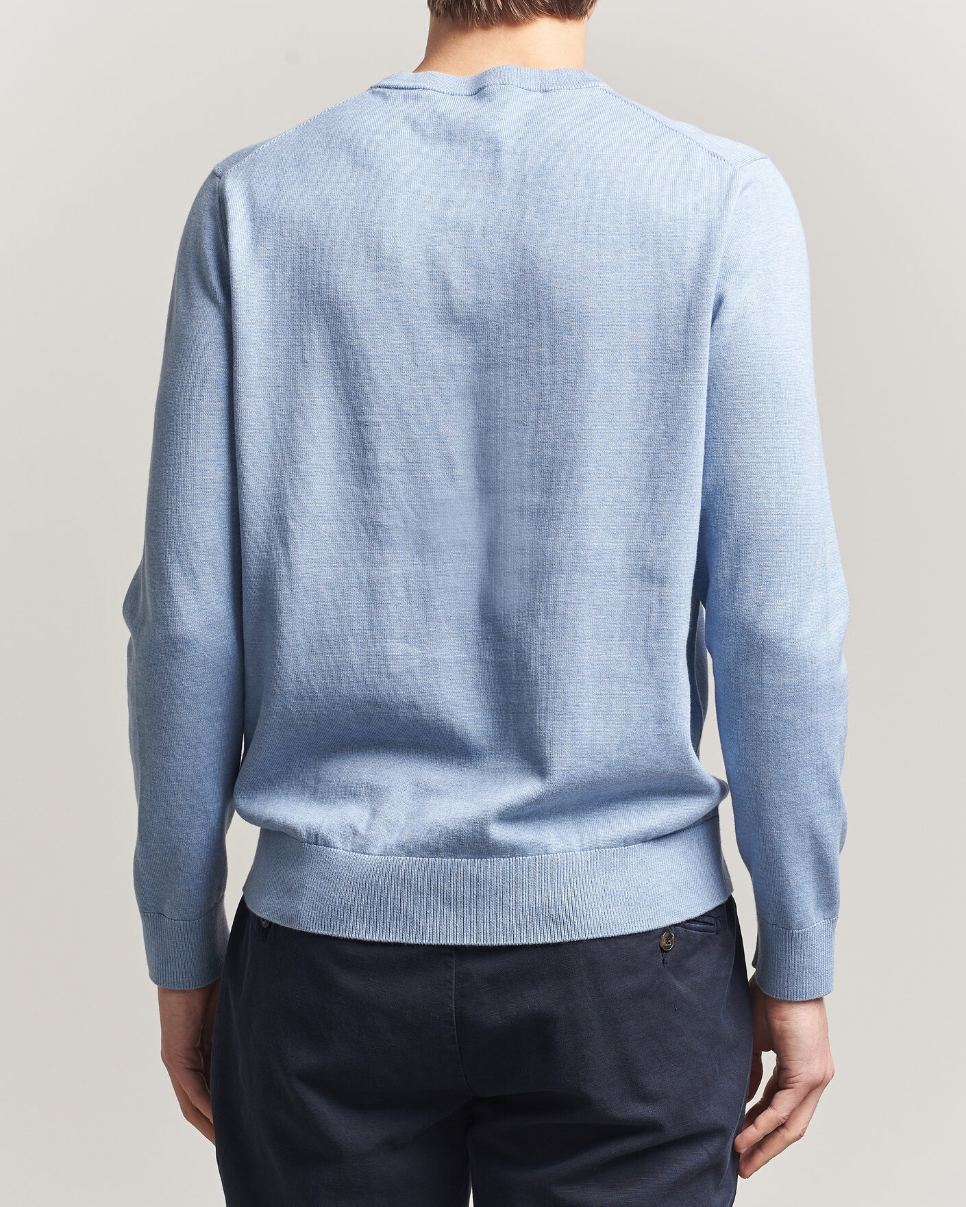 Herren | Pullover | Morris | Riley Oneck Light Blue