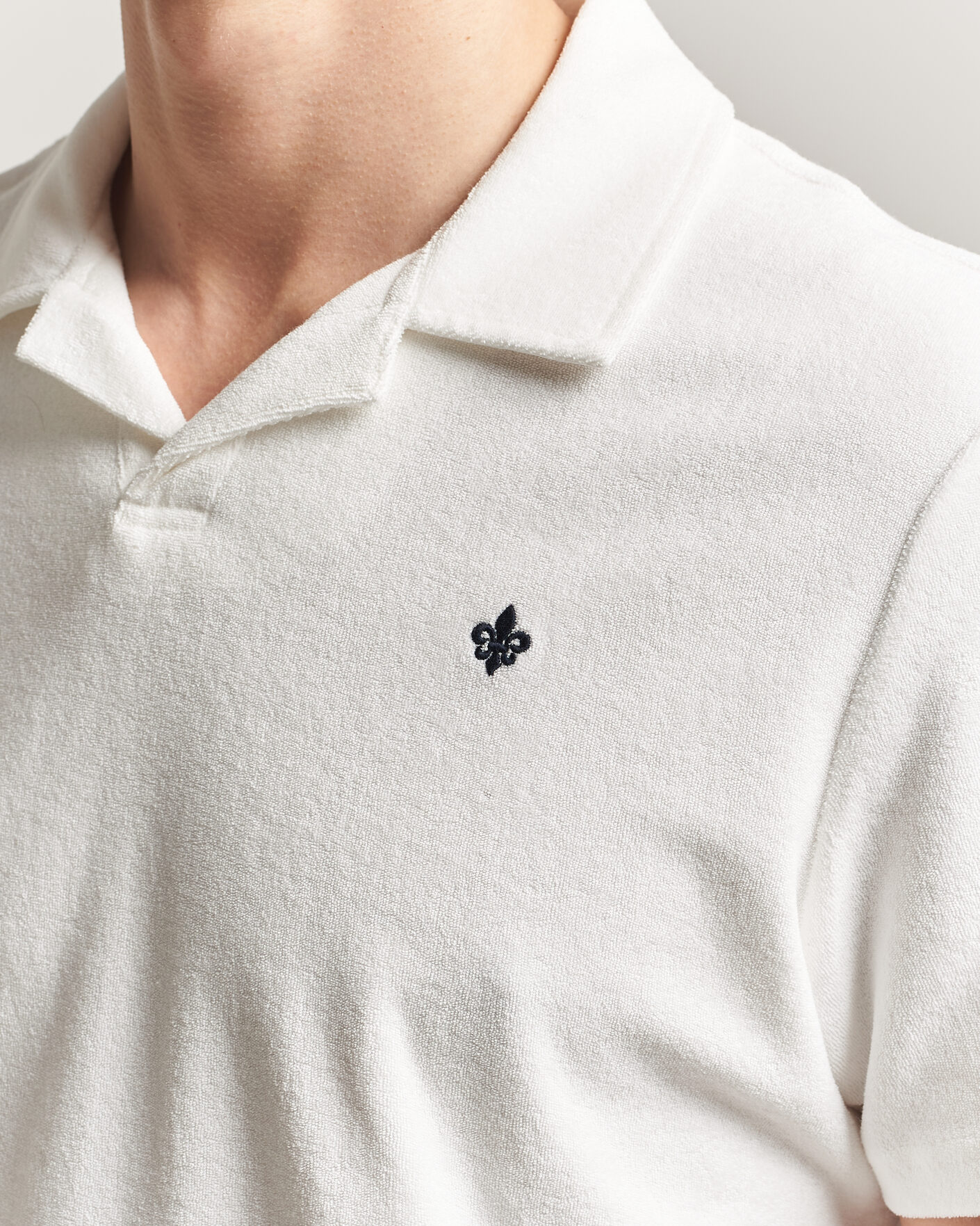 Herren | Poloshirts | Morris | Delon Terry Shirt Off White