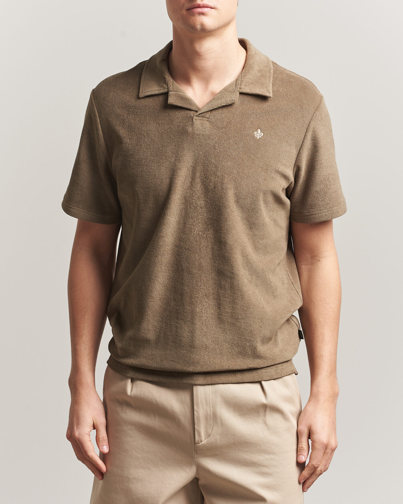 Herren | Poloshirts | Morris | Delon Terry Shirt Olive