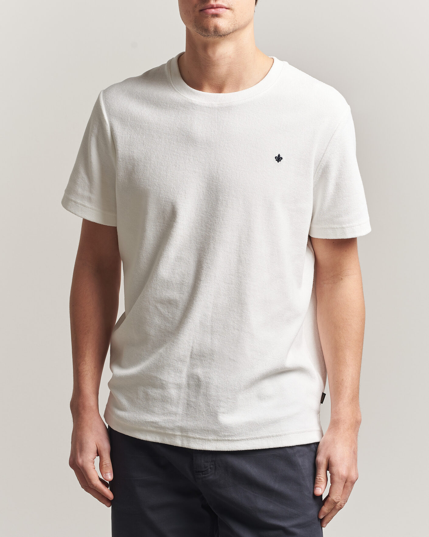 Herren | T-Shirts | Morris | Delon Terry Tee Off White