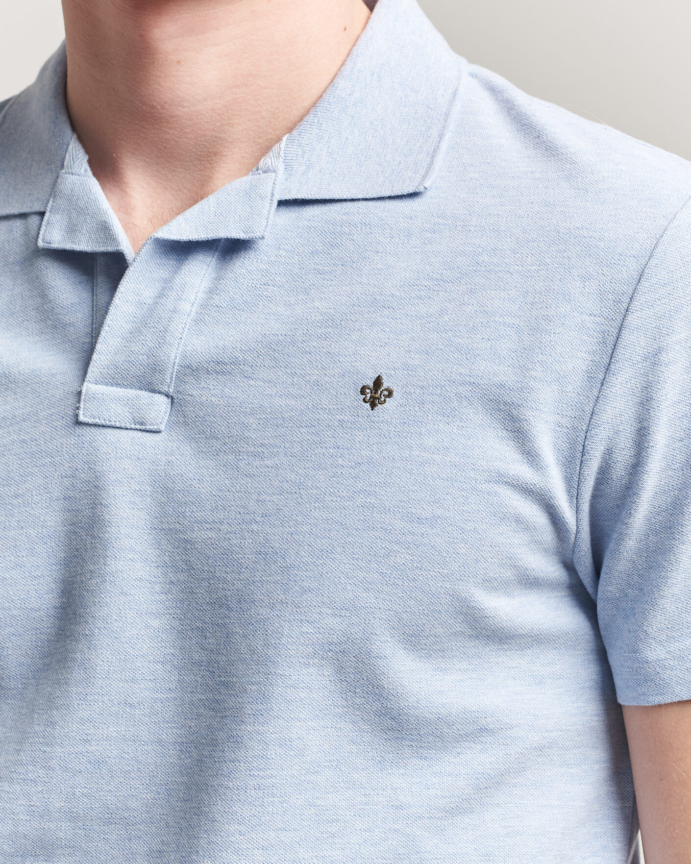 Herren | Poloshirts | Morris | Dylan Pique Light Blue