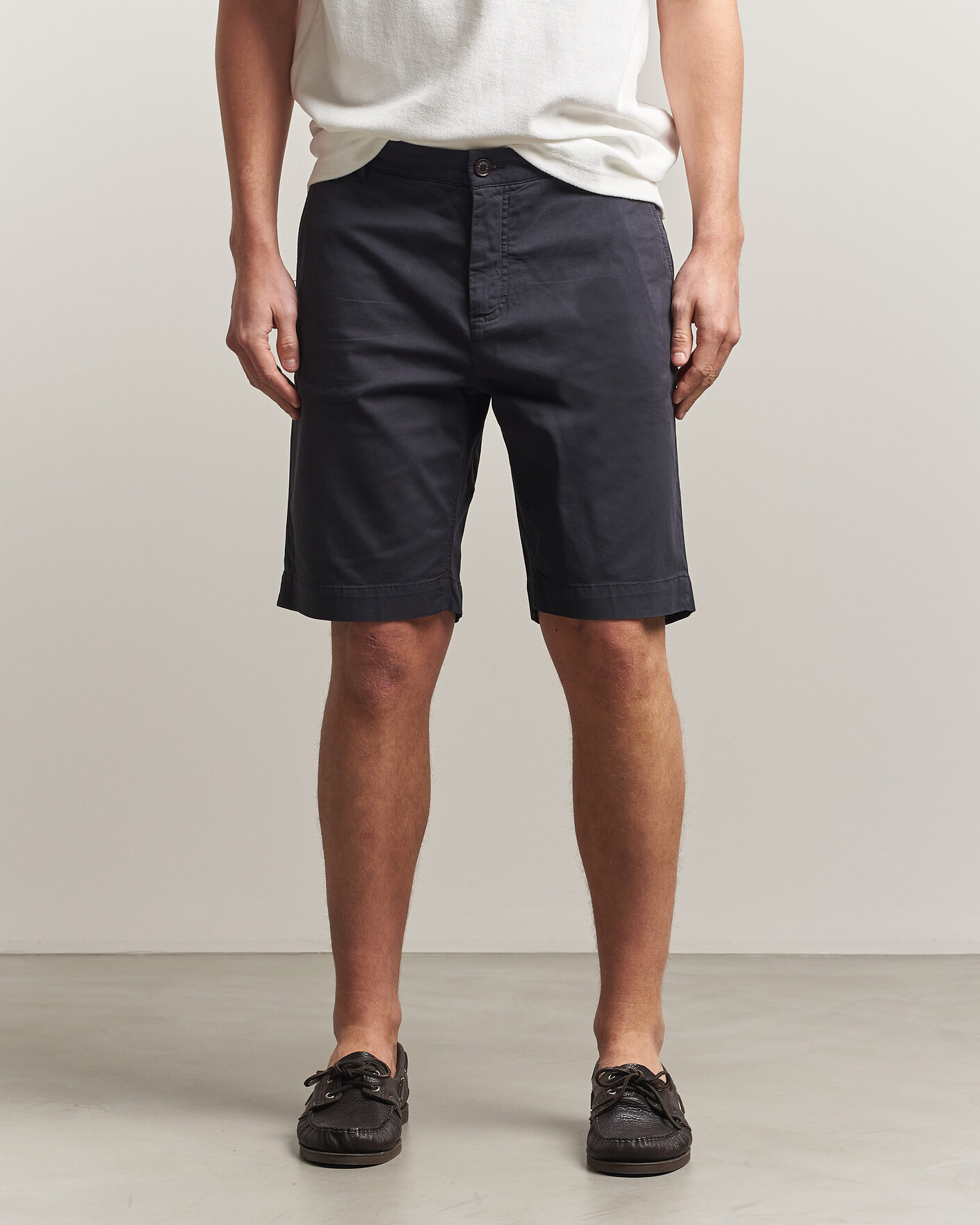 Herren | Shorts | Morris | Jeffery Summer Chinos Shorts Navy