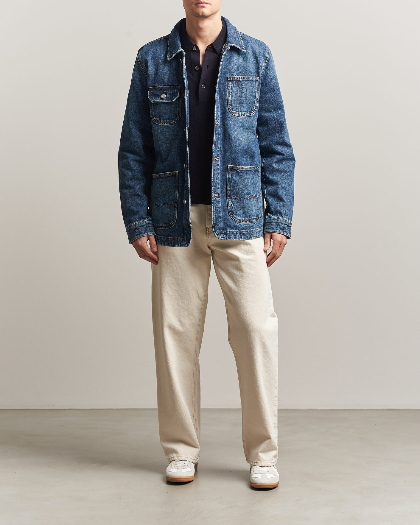 Herren | Jacken | Morris | Denim Shirt Jacket Blue