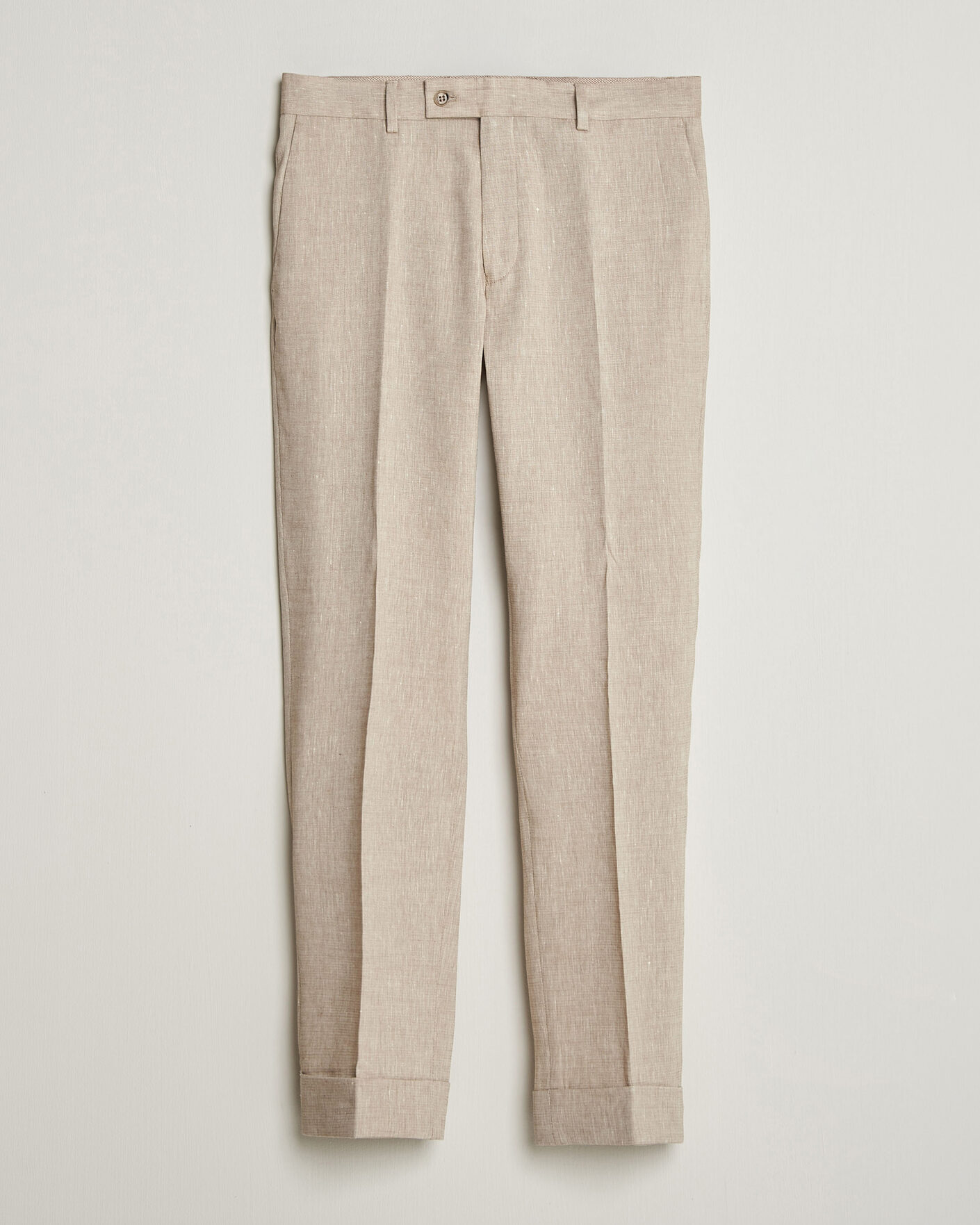 Herren | Hosen | Morris | Jack Linen Trousers Khaki