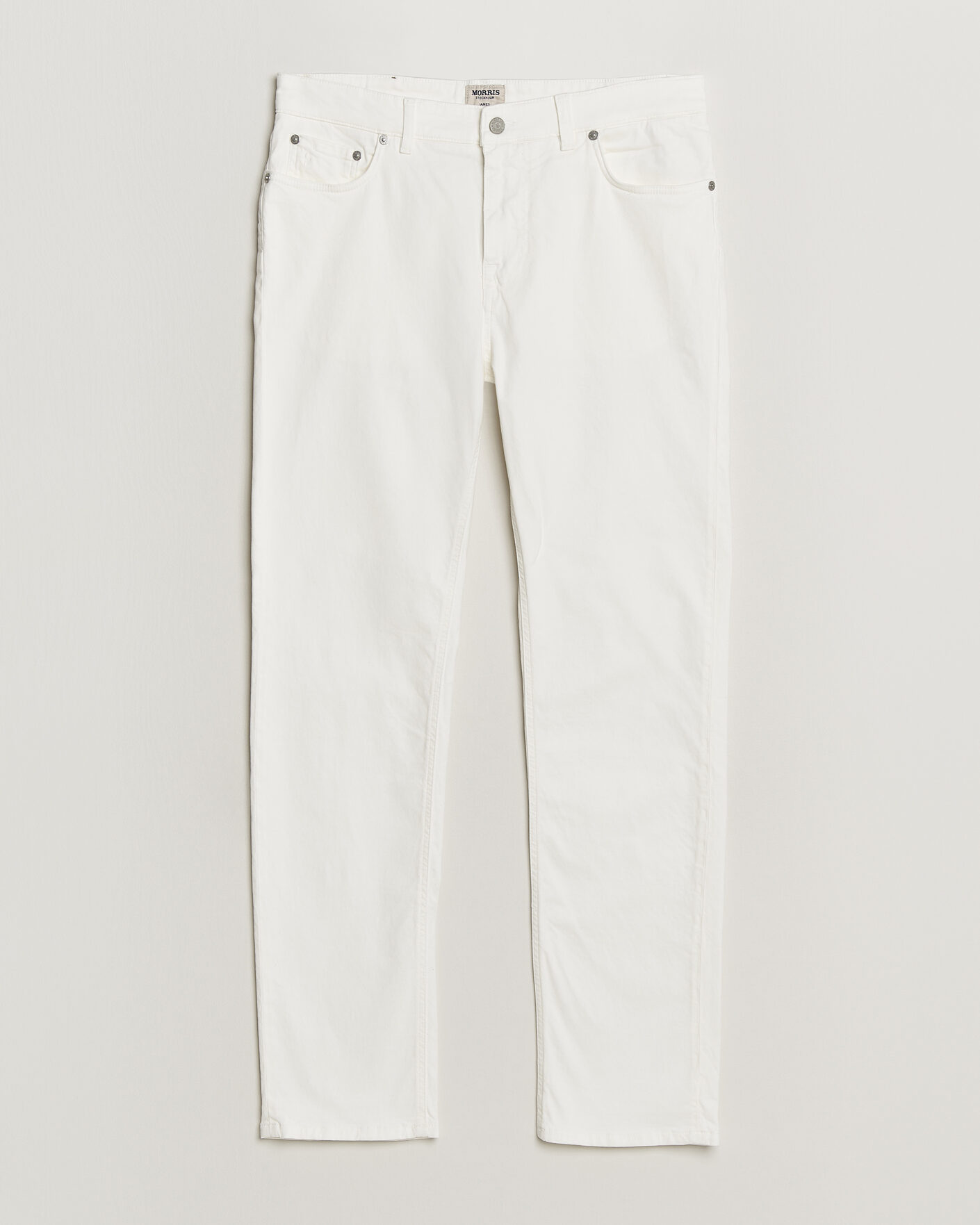 Herren | Hosen | Morris | James Brushed 5-Pocket Jeans Off White