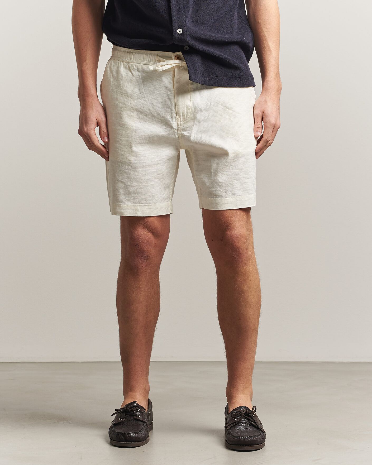 Herren | Shorts | Morris | Fenix Linen Shorts Off White