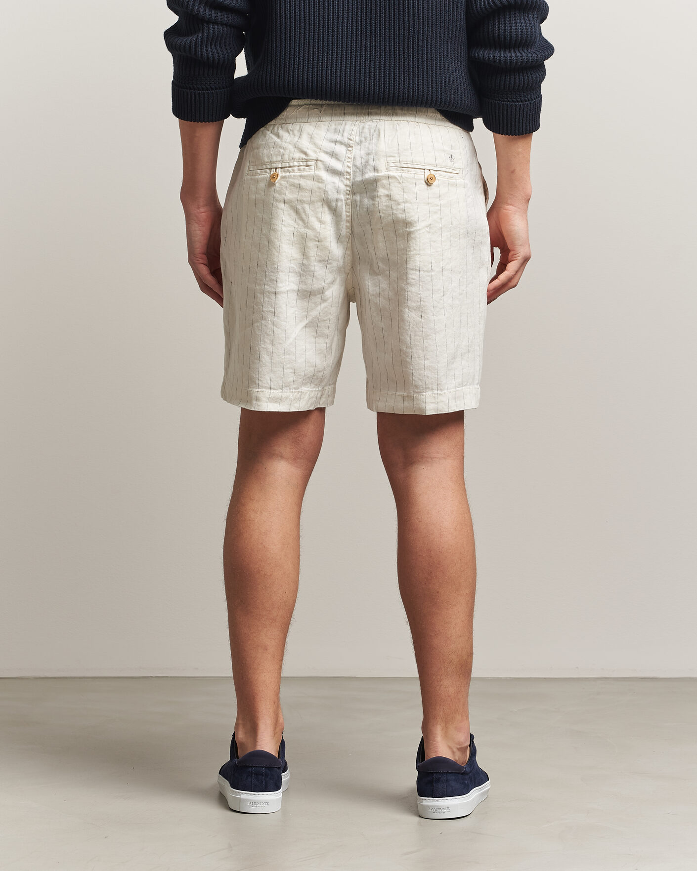 Herren | Shorts | Morris | Fenix Linen Shorts Beige