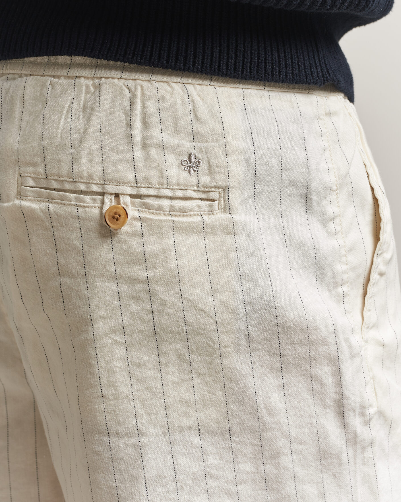Herren | Shorts | Morris | Fenix Linen Shorts Beige