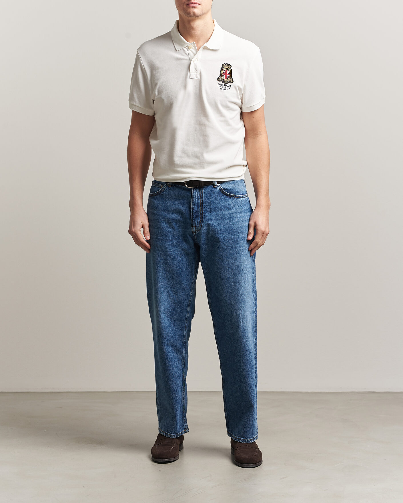 Herren | Poloshirts | Morris | Barton Pique Off White