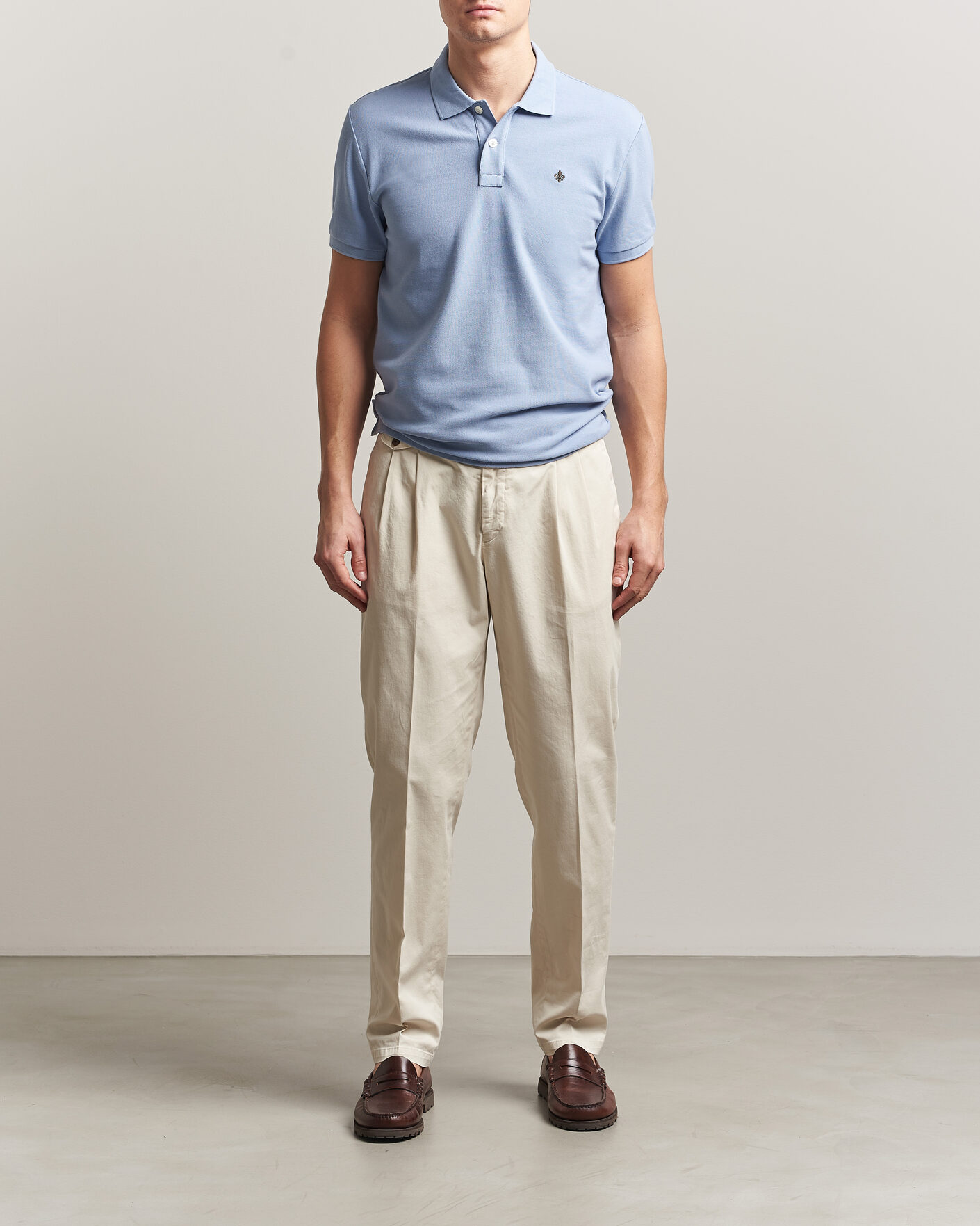 Herren | Poloshirts | Morris | New Pique Light Blue