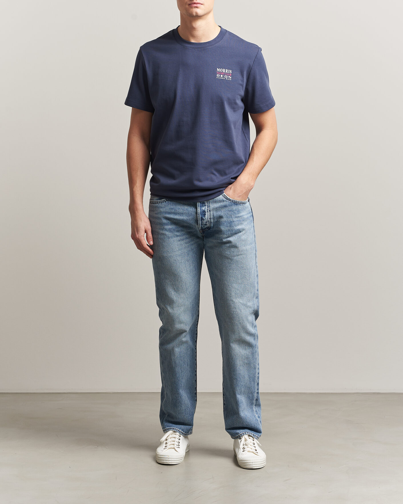 Herren | T-Shirts | Morris | Nevile T-Shirt Navy