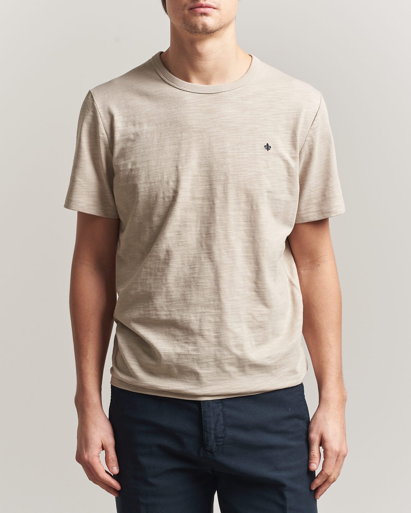 Herren | T-Shirts | Morris | Watson Slub T-Shirt Khaki