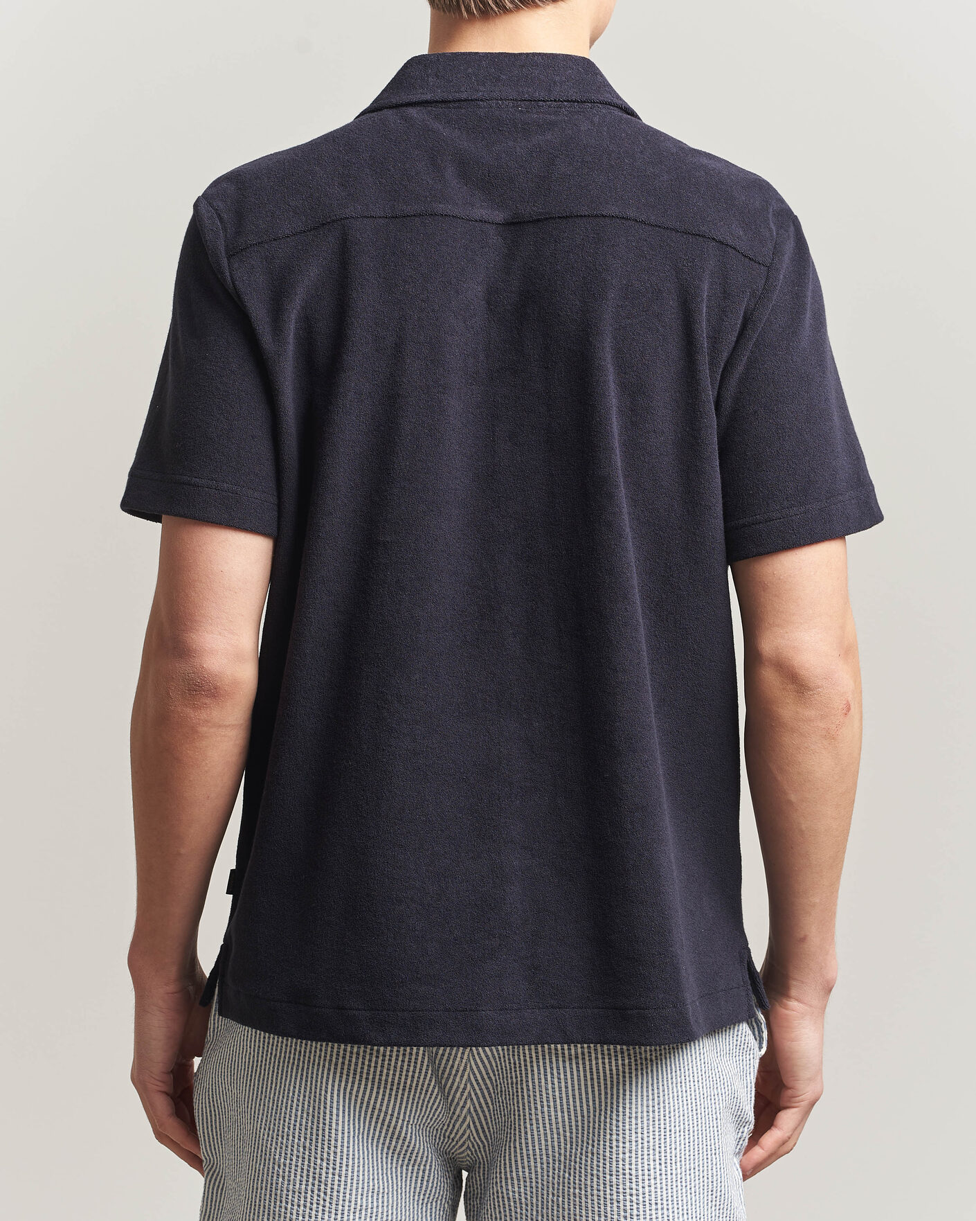 Herren | Poloshirts | Morris | Lily Terry Shirt Navy