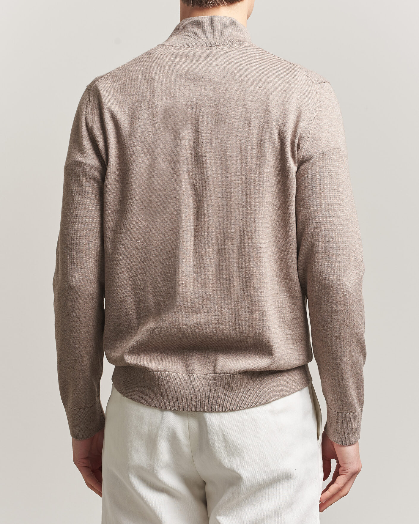 Herren | Pullover | Morris | Riley Half-Zip Brown
