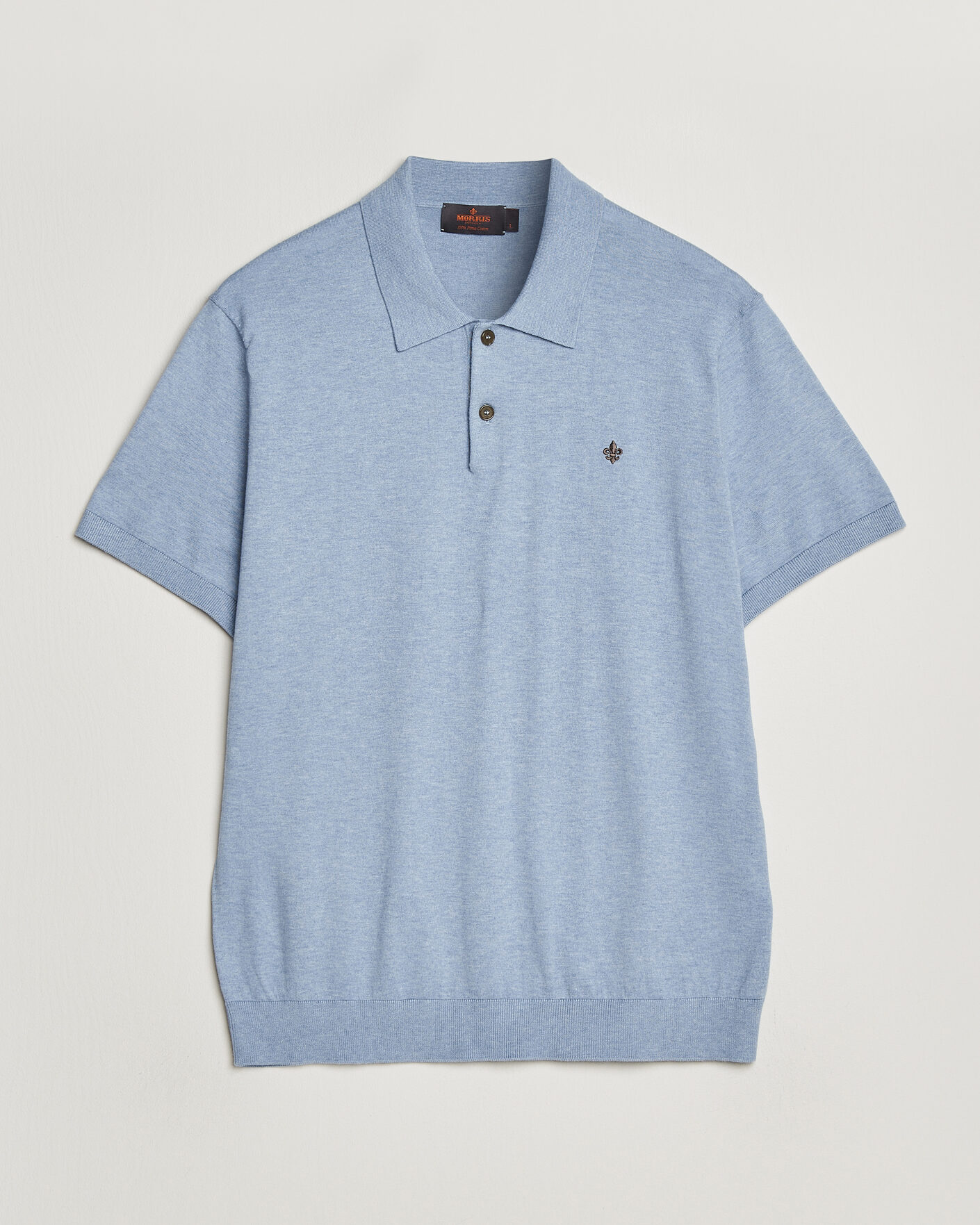 Herren | Poloshirts | Morris | Riley Short Sleeve Polo Light Blue
