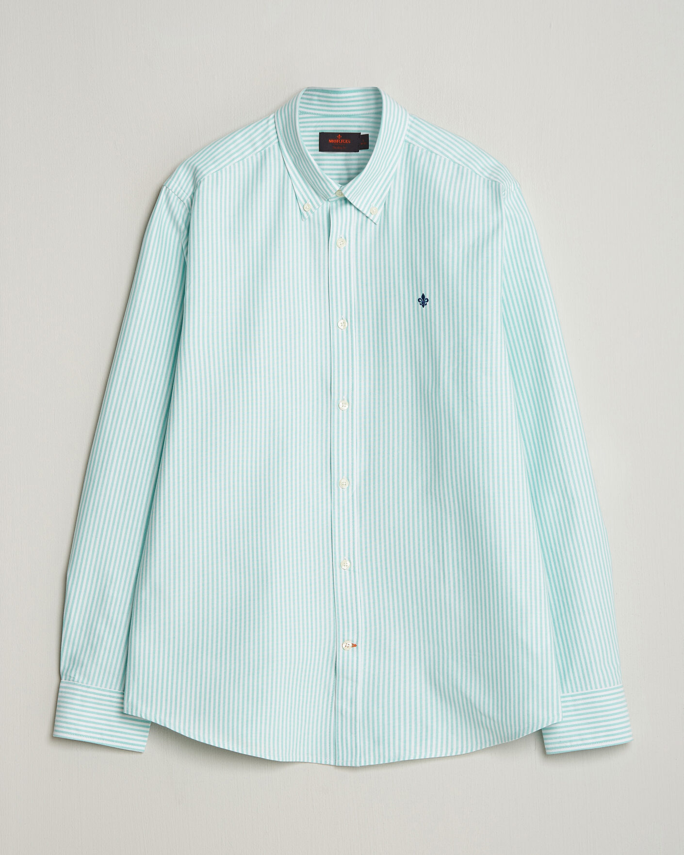 Herren | Hemden | Morris | Douglas Striped Oxford Shirt Green