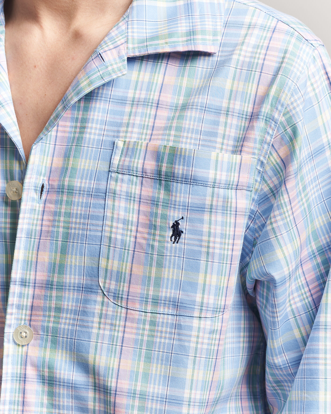 Herren | Schlafanzüge & Bademäntel | Polo Ralph Lauren | Cotton Checked Pyjama Set Multi