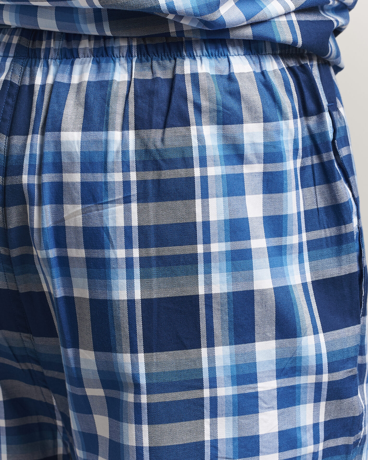 Herren | Schlafanzüge & Bademäntel | Polo Ralph Lauren | Cotton Checked Pyjama Set Blue Multi