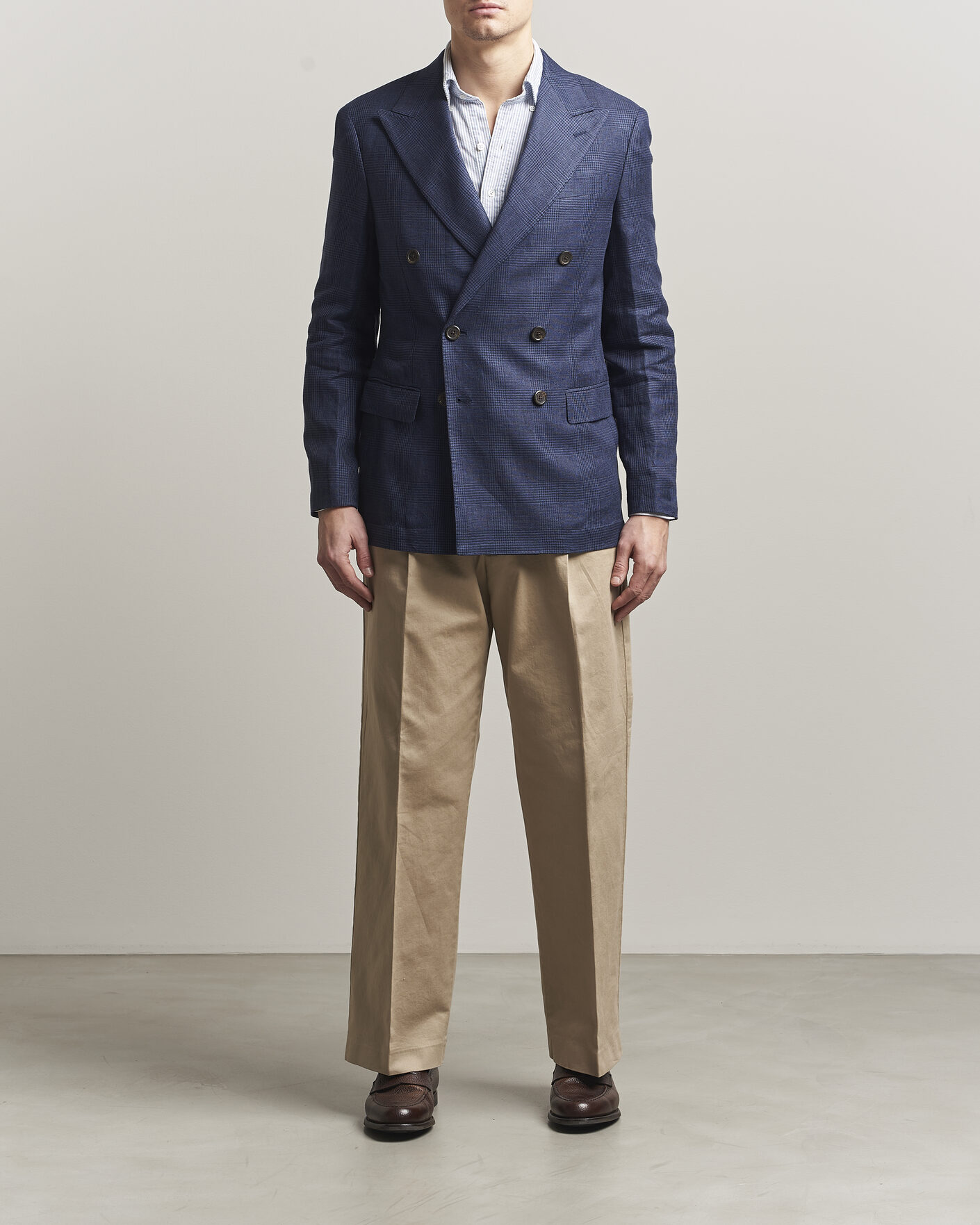Herren | Sakkos | Polo Ralph Lauren | Mini Glenplaid DB Blazer Spring Navy