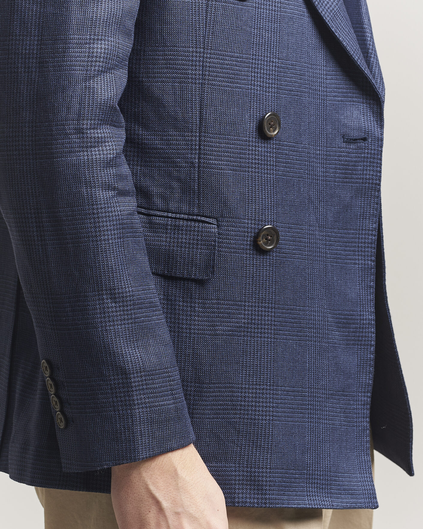 Herren | Sakkos | Polo Ralph Lauren | Mini Glenplaid DB Blazer Spring Navy