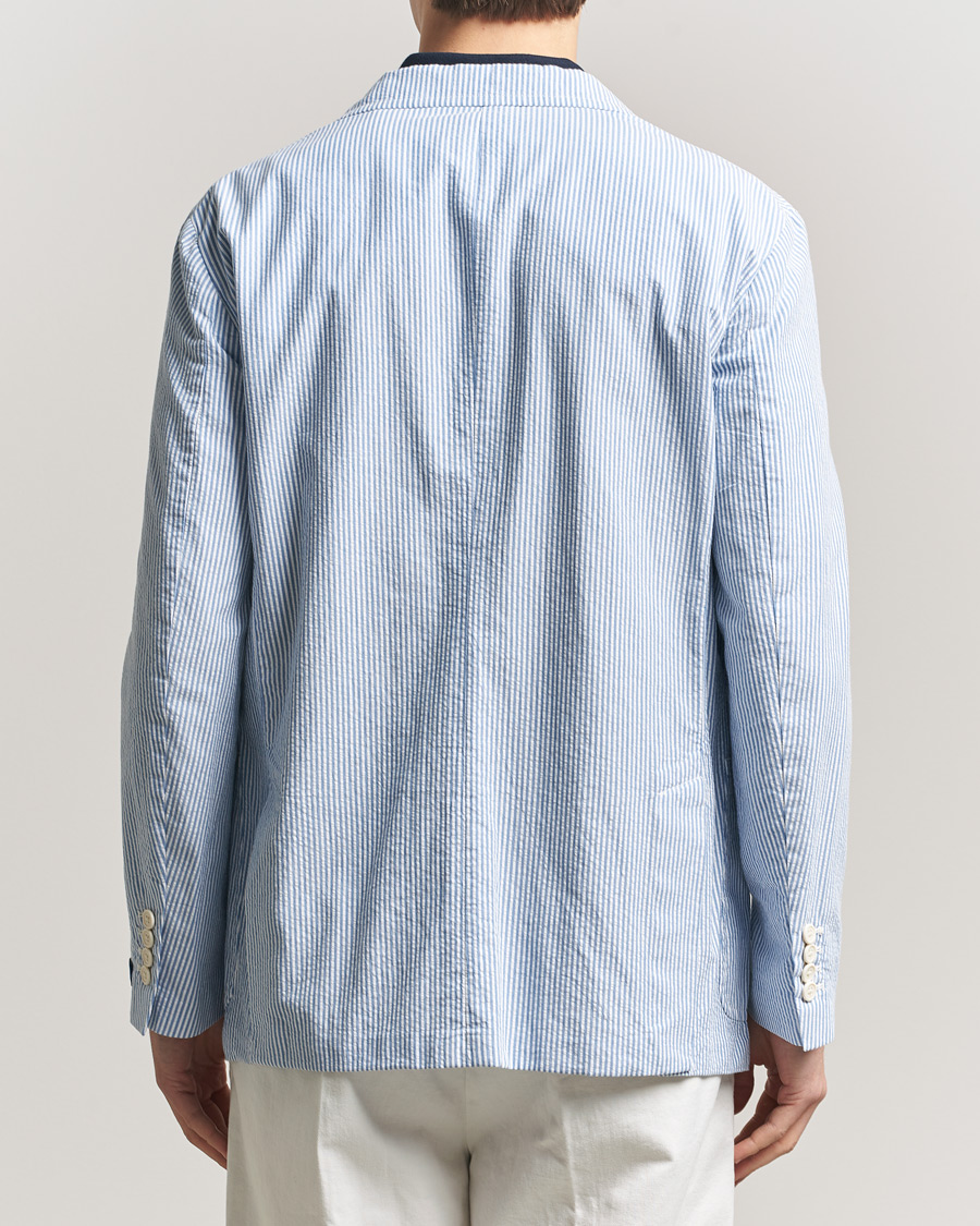 Herren | Sakkos | Polo Ralph Lauren | Seersucker Sportcoat Bright Blue/White