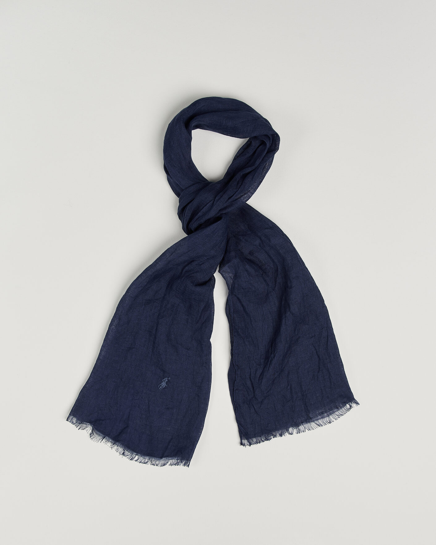 Herren | Polo Ralph Lauren Linen Scarf Newport Navy | Polo Ralph Lauren | Linen Scarf Newport Navy