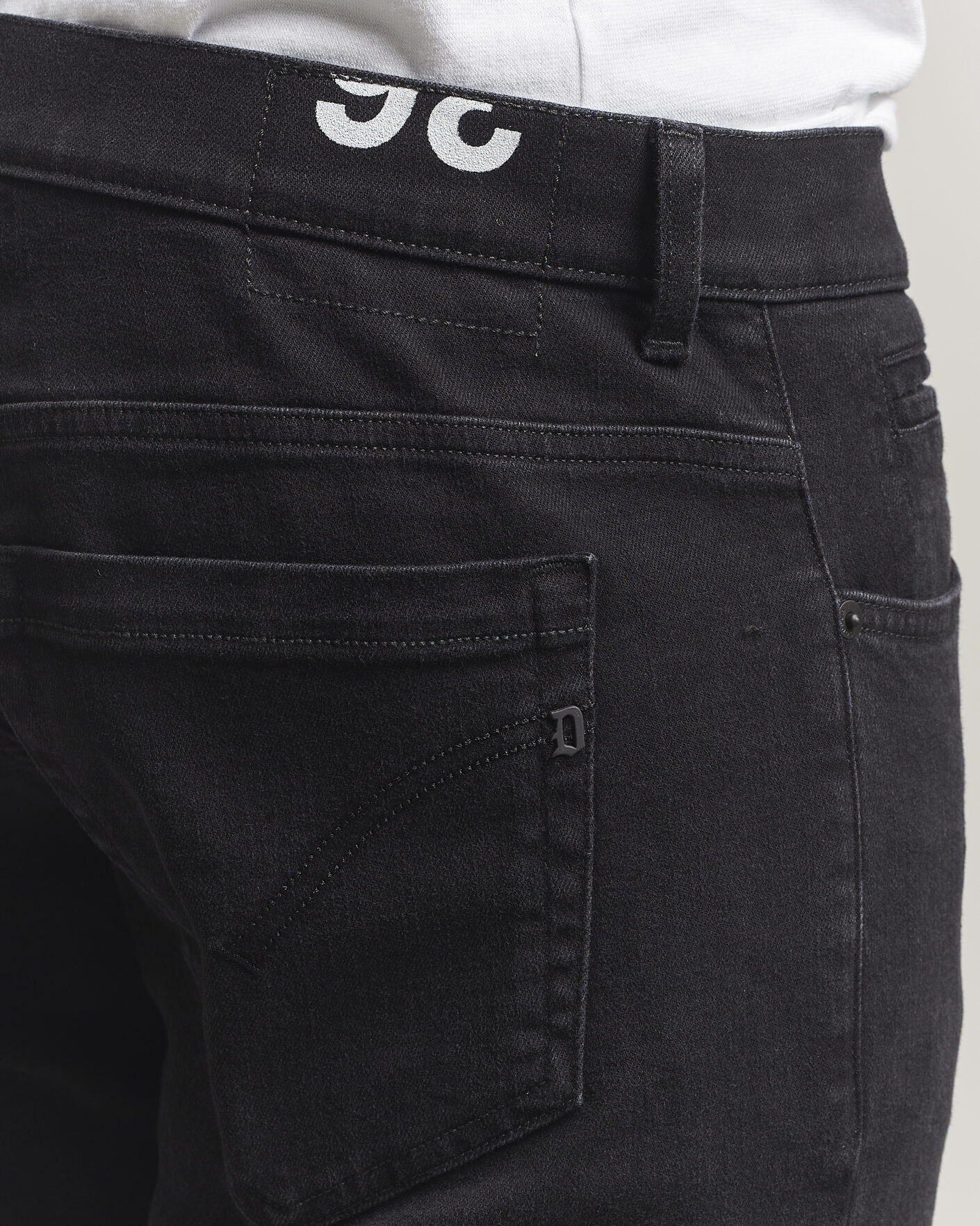 Herren | Jeans | Dondup | George Jeans Washed Black