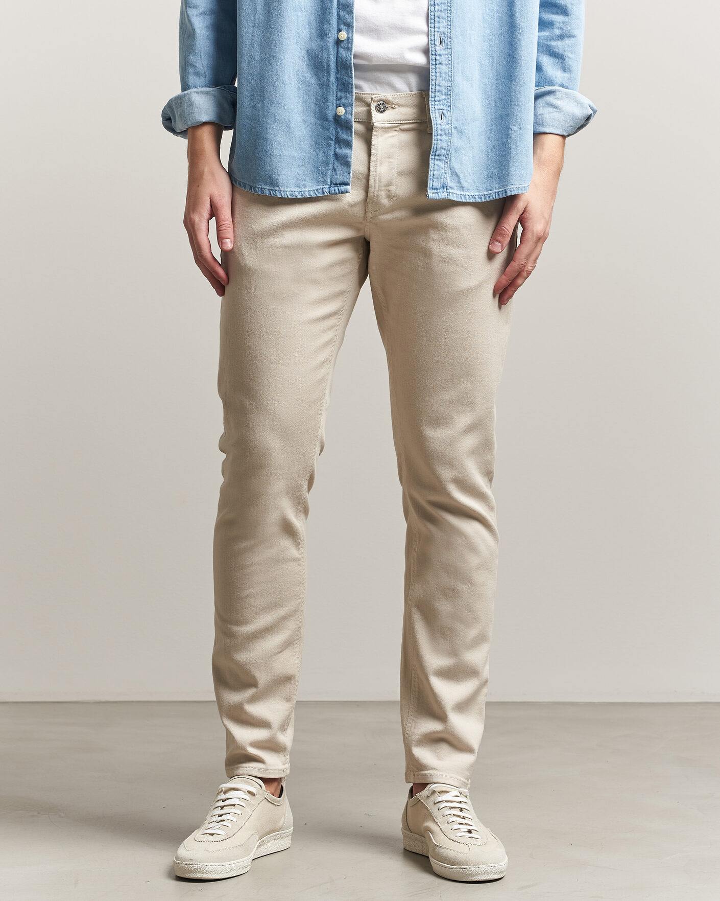 Herren | Hosen | Dondup | George Bullstretch 5-Pocket Pants Beige