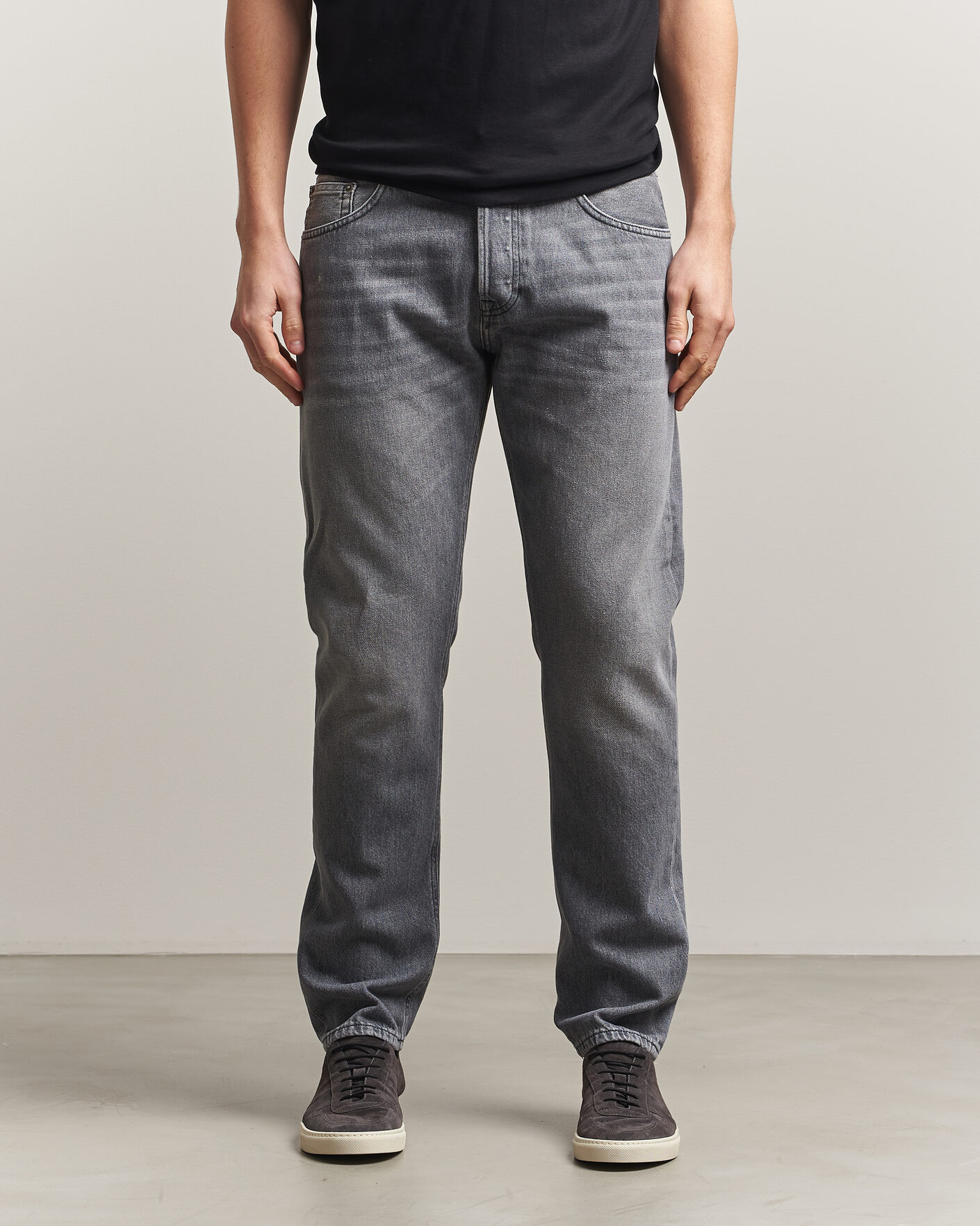 Herren | Jeans | Dondup | Icon Regular Fit Jeans Washed Grey