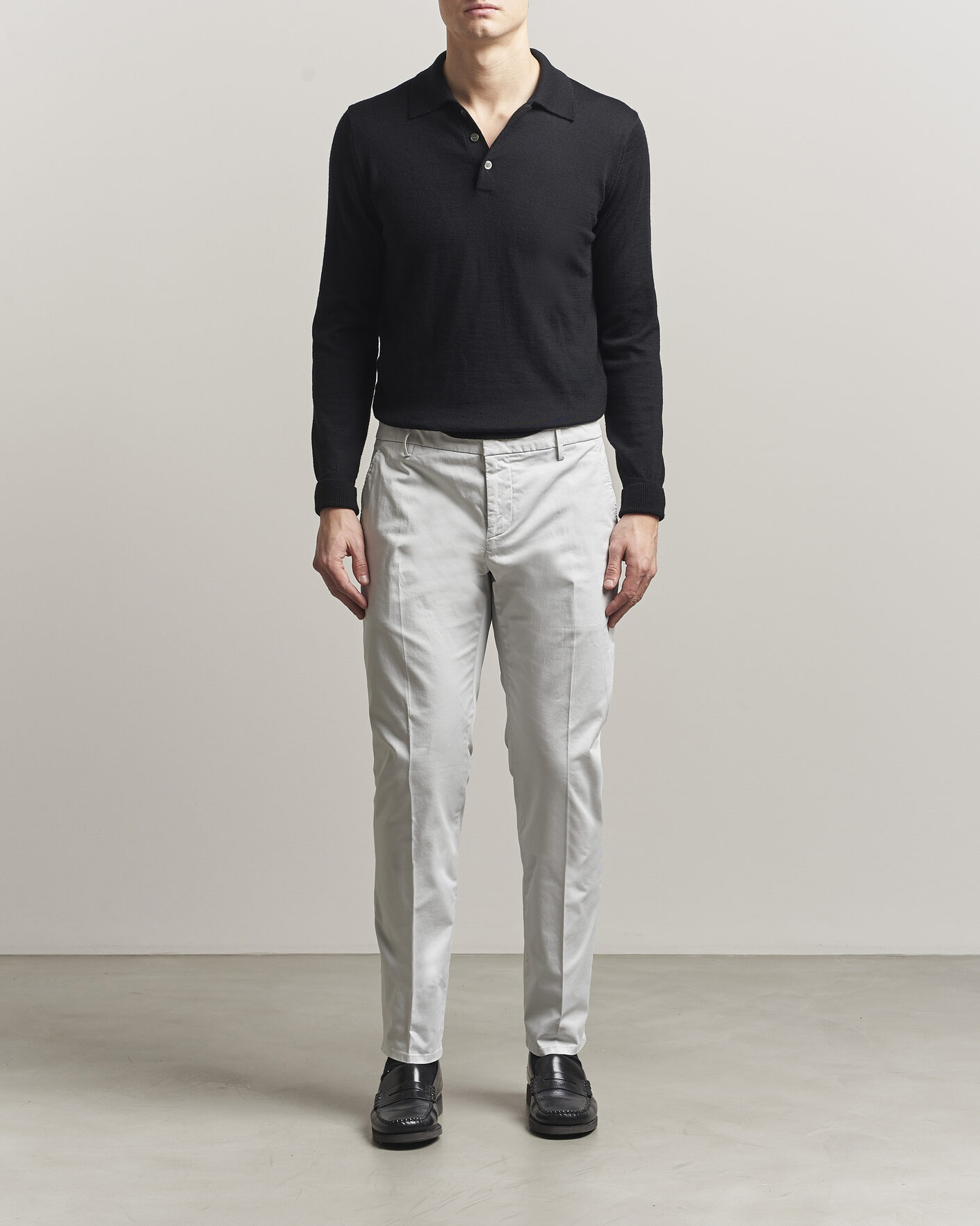 Herren | Hosen | Dondup | Spiritisimo Cotton Chinos Light Grey
