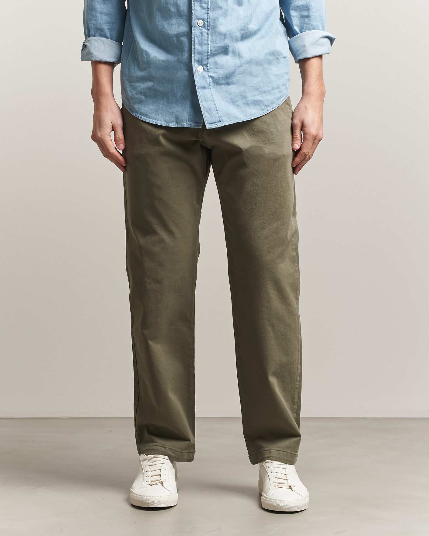 Herren | Hosen | NN07 | Aden Regular Fit Chinos Capers Green