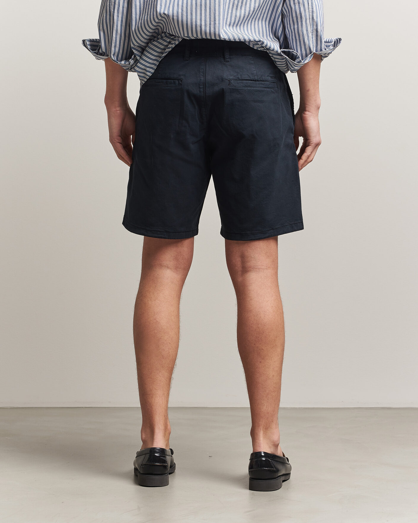 Herren | Shorts | NN07 | Aden Regular Fit Chino Shorts Navy Blue