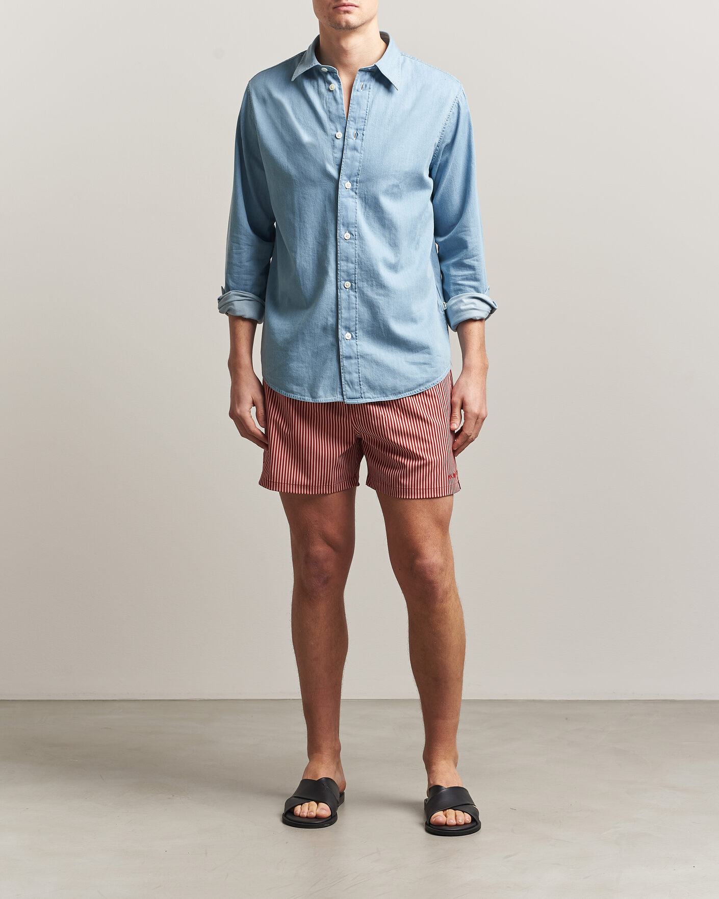 Herren | Badehosen | NN07 | Holiday Swimshorts Red/White