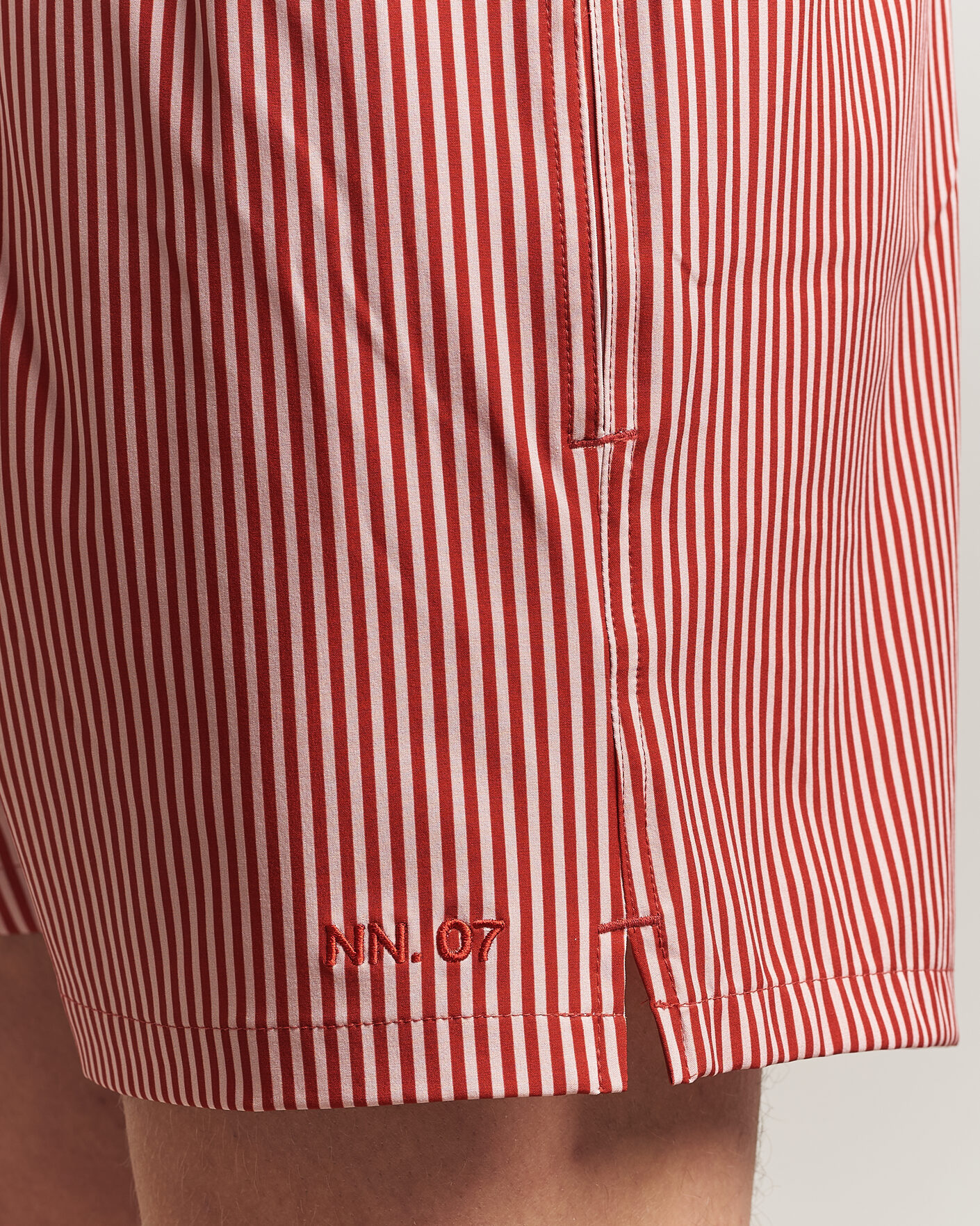 Herren | Badehosen | NN07 | Holiday Swimshorts Red/White