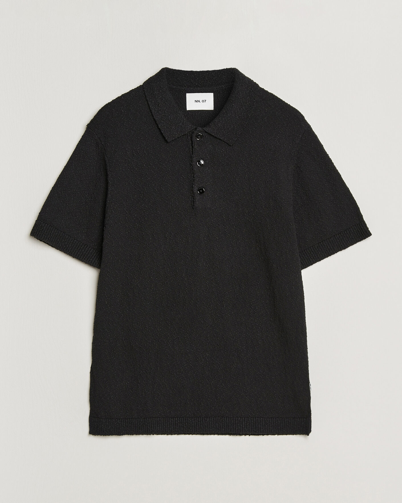 Herren | Poloshirts | NN07 | Randy Knitted Polo Black